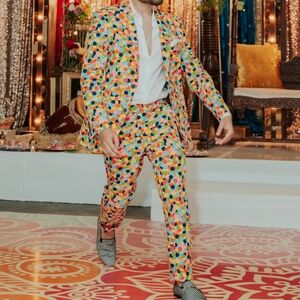 Men's Confetti Opposuits Suit
